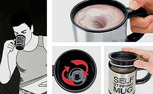 2 Adet Kendiliğinden Karışan Kupa Kendiliğinden Karışan Kupa Tembel Kupa Kahve Karıştırma Kupası Otomatik Karıştırma Kahve Kupası Diğer