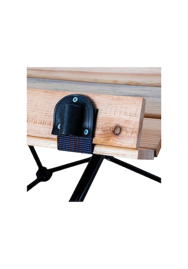 Katlanabilir Ahşap Kamp Ve Piknik Masası Xl - Akordion - 54026 - Taşıma Çantalı Çok Renkli