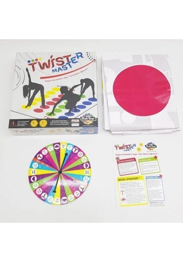 Twist Master Denge Oyunu Touch - Stop V2 Eğlenceli Dikkat Algı Hareket Aile Oyunu