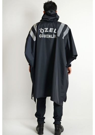 Moda Canel Yeni Kamu Özel Güvenlik Yağmurluk Panço