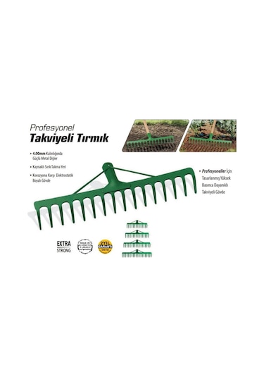 Takviyeli Tırmık 16 Diş