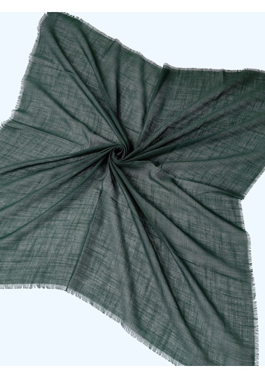 Enba Flamlı Yazma %100 Pamuk Nefes Alan Doğal Kumaş Zümrüt