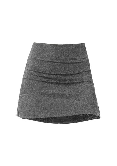 Fastbuy Komial Kadın Aktif Skort Günlük Kısa Etek Açık Gri Xs Açık Gri Gri