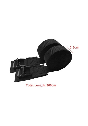 Pazly Sağlam Kilitli Dayanıklı Bağlama Kayışı - Motosiklet, Bagaj, Sörf Tahtası İçin