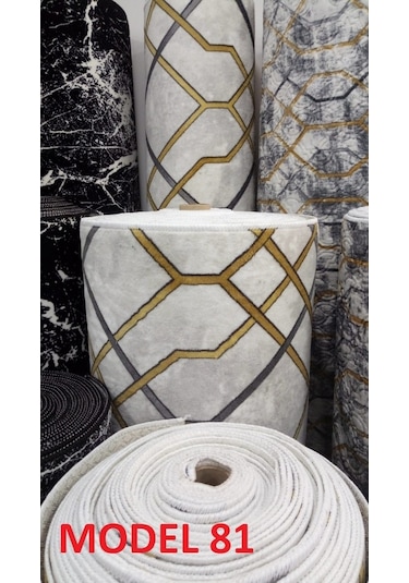 Yağmurser Halı 2021 Model Seç Al Kaymaz Taban Kesme Yolluk (474287358)