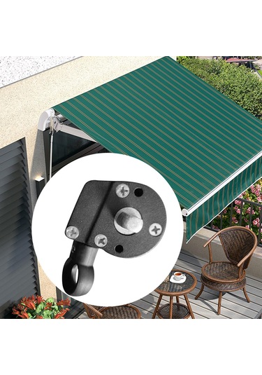 Homyl Açık Tente Krank Şanzıman Parçaları Güneşlikler Siyah