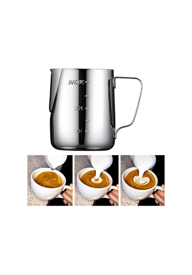 Suntek Magideal Paslanmaz Çelik Süt Dökme Pot Köpürtme Sürahi 350ml