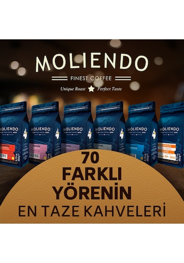 Moliendo House Blend Filtre Kahve Avantaj Paketi 3*250 g