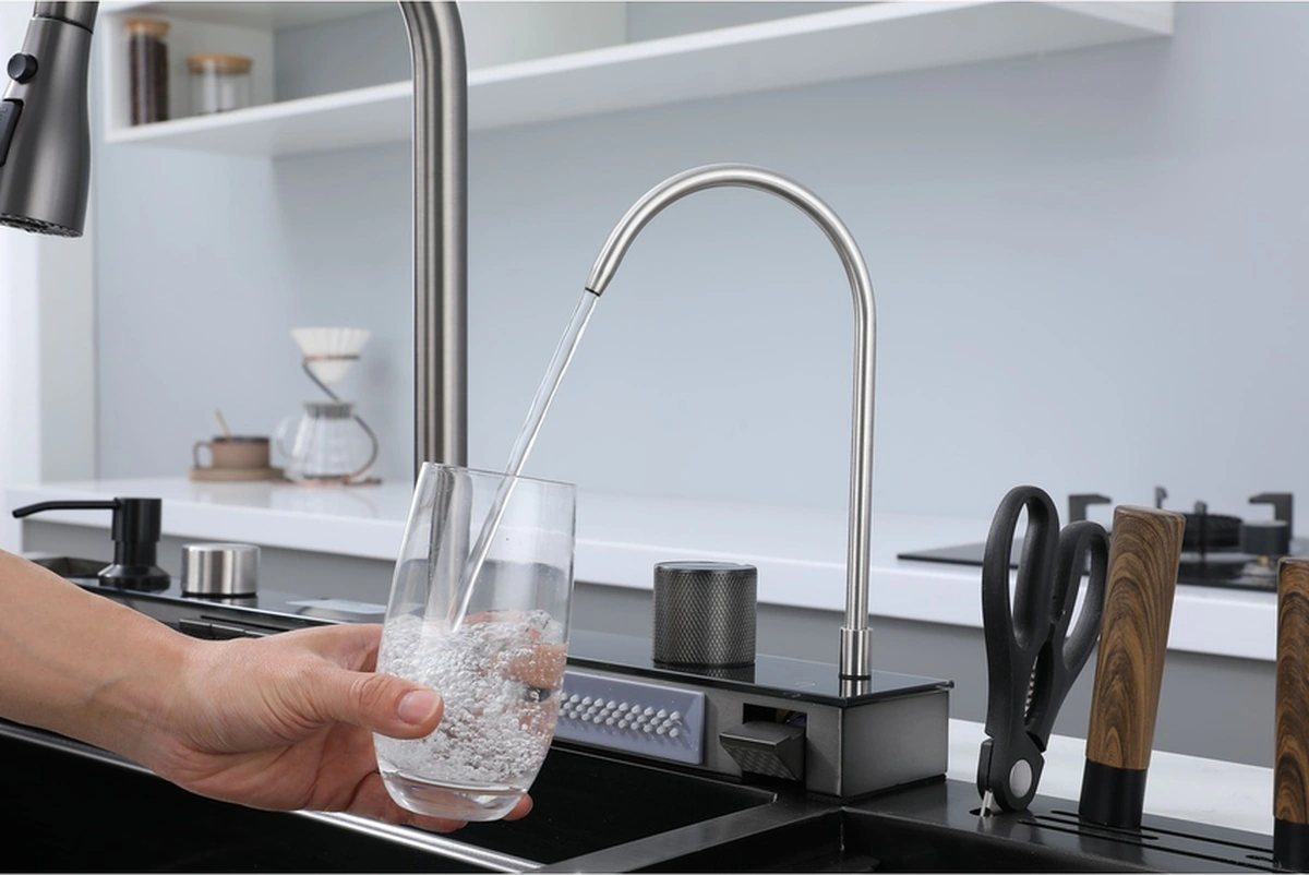 Boheme Marley Bıçaklıklı Evye 100 460 Cm Antrasit