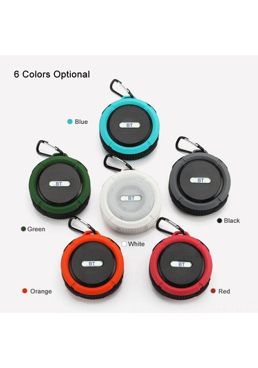 Lemestar Küçük Ve Taşınabilir C6 Mini Kablosuz Hoparlör - Ip65 Su Geçirmez, Mikrofonlu, Usb Şarjlı