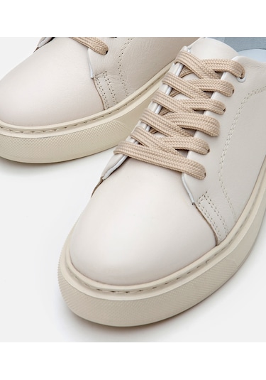 Hotiç Kadın Deri Bej Spor Ayakkabı 01ayh306560a310 Bej-beıge Bej