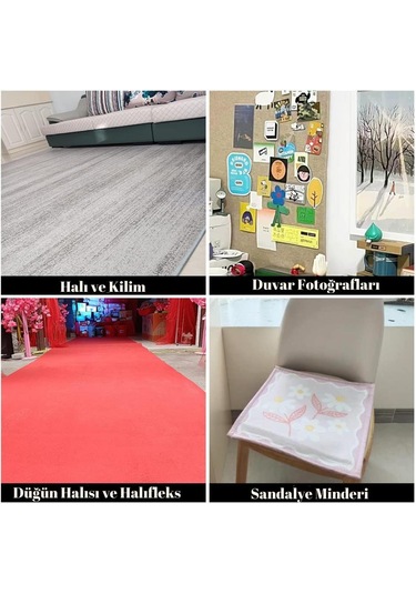 Çift Taraflı Bant İnce Şeffaf 48 mm 20 Metre 1 Adet Artlantis Resim Tablo Fotoraf Halı Yapıştırıcısı 1 Adet