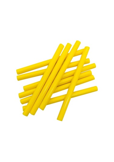 Venturemart Elektrik Yapıştırıcı Tabancası Için Sarı Renk 7mm Sıcak Eritme Yapıştırıcı Sopa Ara