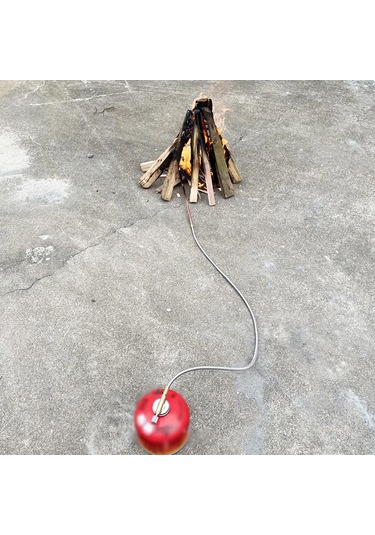 Lemestar Rüzgara Dayanıklı Kamp Barbekü Ateşleyici - 8 Ateş Delikli Kontrollü Alev Paslanmaz Çelik