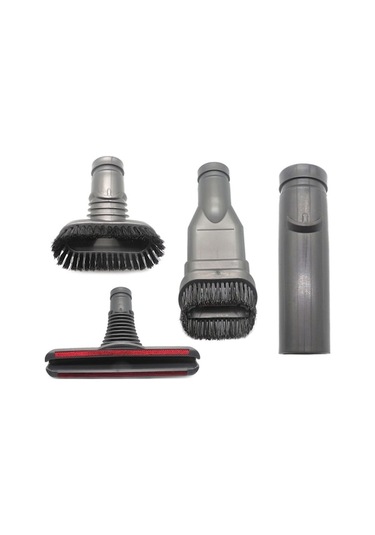 Rogfer Xd973 4'ü 1 Arada Yuvarlak Fırça + Sert Fırça + Yatak Fırçası + Elektrikli Süpürge Parçaları Kitleri İçin Konektör Diğer