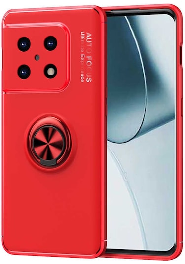 One Plus 10 Pro Kılıf Yüzüklü Kamera Korumalı Range Ring Silikon Kılıf