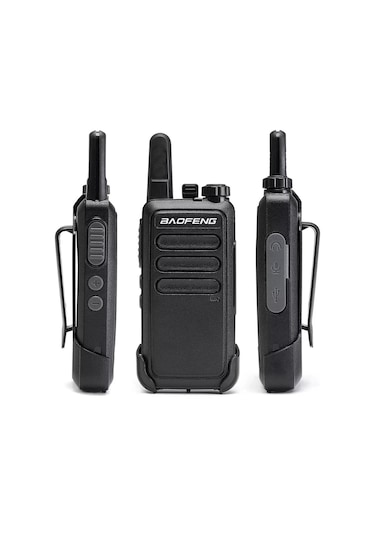 Valkyrie Baofeng BF-R5 Çift Kulaklık 2li Set Lisanssız Şarjlı 16 Kanal Vox Telsiz Seti 2 Adet