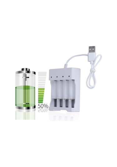 Ulzyvf Yuvalı Ve Şarj Şarj No.3-usb Koruması Kısa Hızlı Devre Cihazı Akü Aaa Aa 4 İu