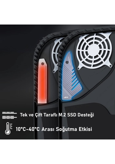 Jeyı Eagle2 Playstation Ps5 M.2 Ssd İçin Magnalyum Soğutucu Heats