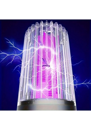 Boatshop1 Mavi Mosquito Killer Lamba Ev Ofis Okul Restoran Yatak Odası Için Sessiz Işiksız Sinek Kovucu