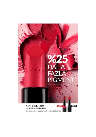 Avon Ultra Mat Ruj Nude Suede