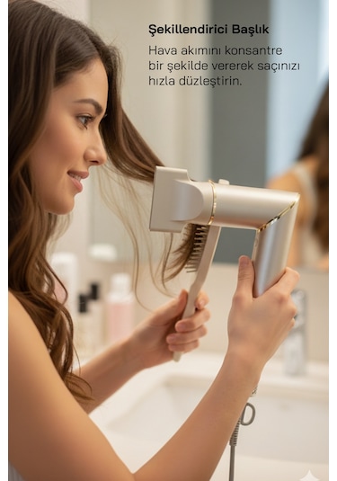 Sinbo Shd-1721 Saç Şekillendirme Cihazı - Şampanya Çok Renkli