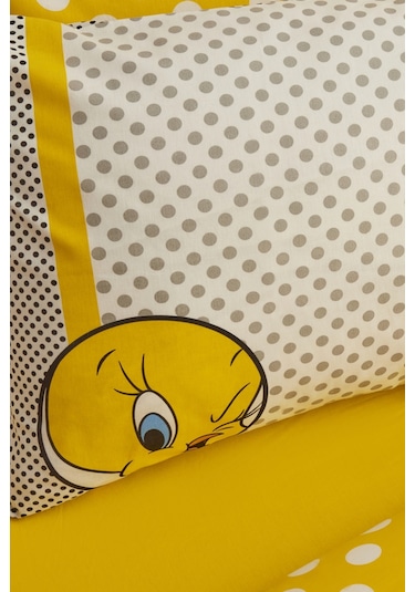 Karaca Home Looney Tunes Tweety Pamuk Tek Kişilik Nevresim 203.12.01.0001