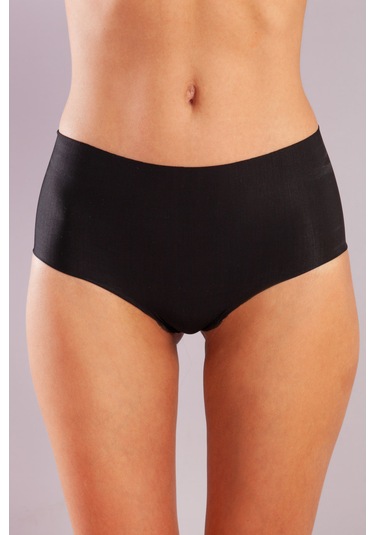 Golshan Girdle İnvisible Slip, İz Yapmayan Görünmez Lazer Kesim Siyah Külot Çok Renkli
