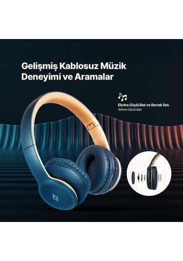 Ttec 2KM157 Soundlife On Bluetooth 5.3 Kulak Üstü Kulaklık