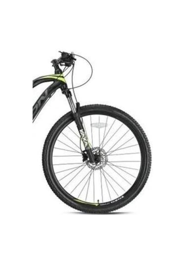 Zoom Vaxa 32 Air 27,5" Jant Havalı Gidondan Kilitli Bisiklet Maşası 1-1/8 Qr Maşa Magnezyum Bacak Siyah Yeşil