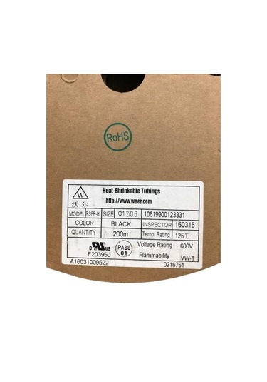 Daralan Makoron Siyah 1.2mm 1 Top 200 Metre