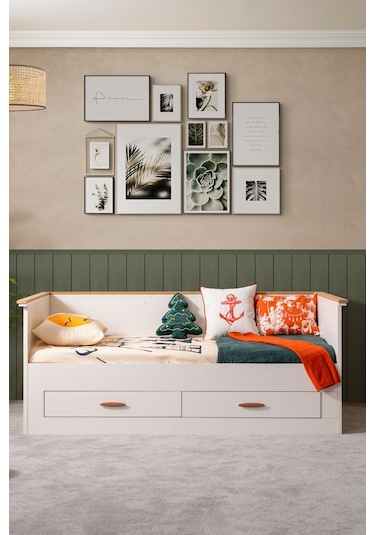 Çekmeceli Karyola, Roma Yavrulu Yatak + Comfort Yatak