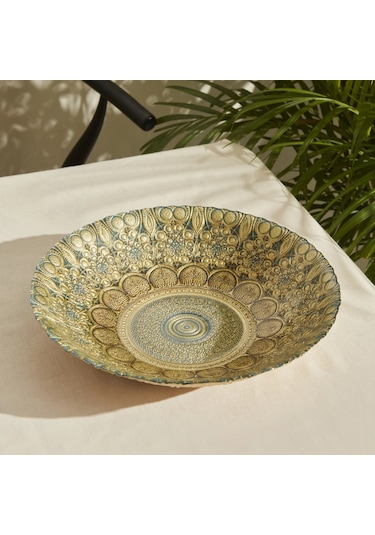 Karaca Home Jamil Dekoratif Tabak 33 CM