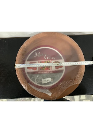 Mahir Güveç Toprak Orta Tava 22-24 Cm 6 - 8 Kişilik