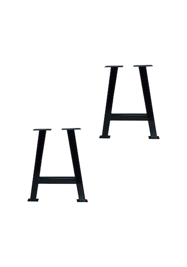 CVTdesign Metal Sehpa Ayakları Ahşap Masif Kütük Orta Sehpa Ayağı Ayak Seti