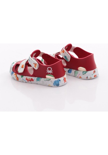 Benetton Bn-1410 Çocuk Sandalet Kırmızı