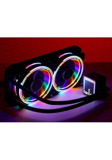 Dark AquaForce W246 240mm 2x12cm FRGB LED Fan + Pompa DKCCW246