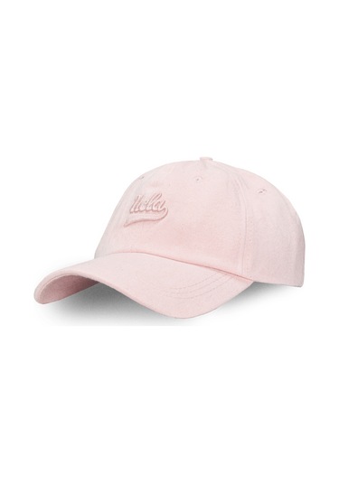 Ucla Fortuno Pembe Baseball Cap Nakışlı - Unisex Şapka Pembe