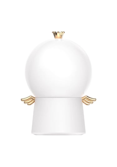 Yifomall Melek Desenli Led Işık Projeksiyonu, Müzikli Döner Gölge Lambası, Çocuklar İçin Uyku Arkadaşı, Bebek Odası Dekorasyon Aleti - Beyaz Diğer