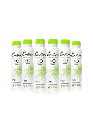 Emotion Fresh Kadın Deodorant 6 x 150 ML