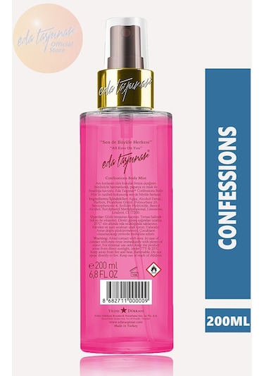 Eda Taşpınar Confessions Body Mist Vücut Spreyi 200 ML