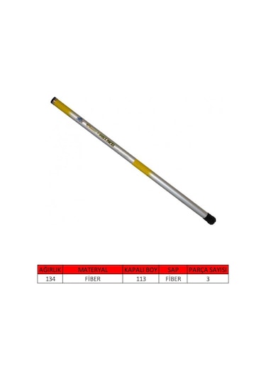 Captain 1071 First Ring Pole  Bilezikli Göl Kamışı 400 cm