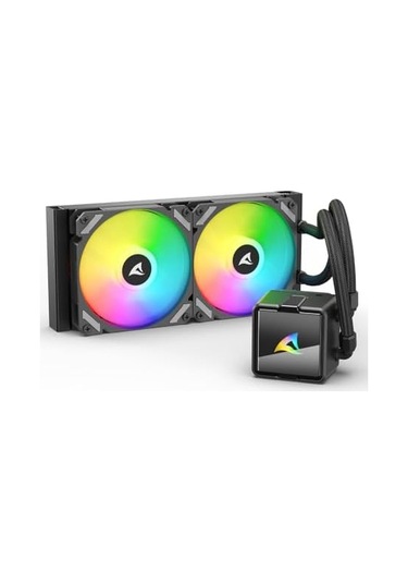 Sharkoon Fan Sıvı Soğ. Amd/ıntel Argb S50 Argb Black