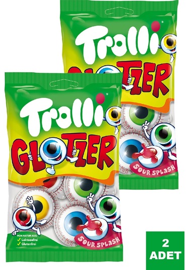 Trolli Glotzer Pop Eye Yumuşak Şekerleme 75gr 2 Adet
