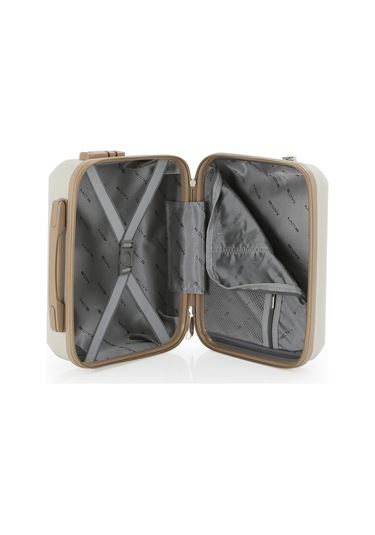 Mçs Polipropilen 3lü Valiz Seti Orta & Kabin & Makyaj V374 S24sy1000080-set 00421 Kemik/şampanya Kemik - Açık Bej