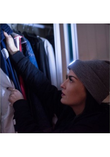 X-Cap-Yıkanabilir Led Lambalı Unisex Bere