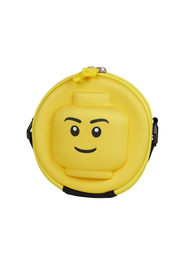 20187-1918 Lego 3d Yuvarlak Çanta - Lego Minifigür Sarı