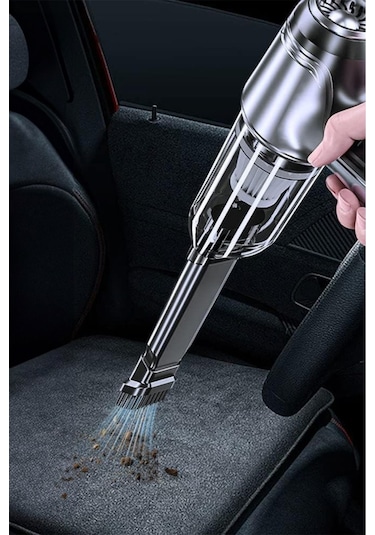 Mobee 7 İn 1 Çok Fonksiyonlu Araç İçi Üflemeli Süpürge Araç Ev Ofis Süpürgesi Vakumlu Araç Süpürgesi
