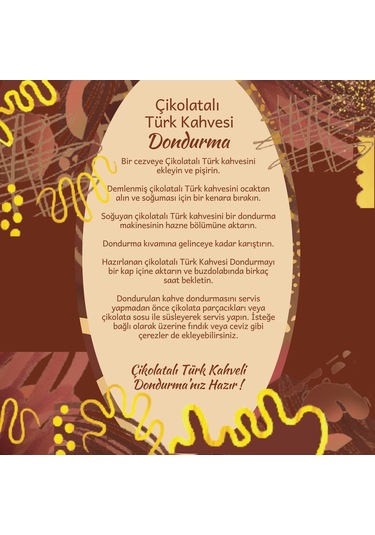 Mim And More Çikolatalı Türk Kahvesi Çikolata Aromalı Türk Kahvesi 150 G