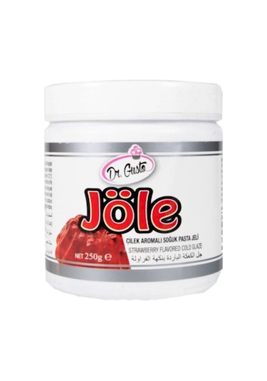 Dr Gusto Çilekli Soğuk Pasta Jeli - Pasta Jole 250 G